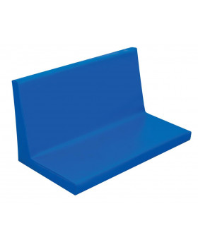 Pernuță cu spătar pentru dulapul KS21 - cu spătar lat - albastru