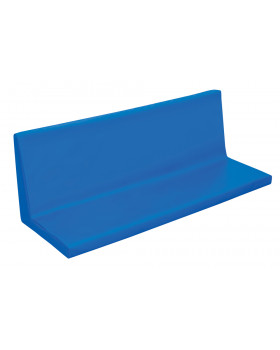 Pernuță cu spătar pentru dulapul KS31 - cu spătar lat - albastru