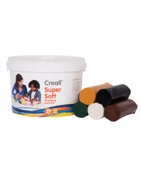 Creall - produs de modelare ultra fin - Safari mix, 5 culori