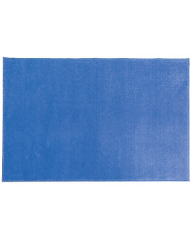 Covor monocromatic 1,5 x 1 m-albastru
