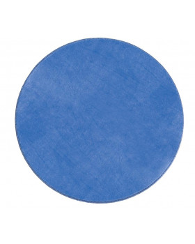 Covor monocromatic Diametru: 1 m-albastru