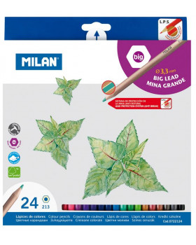 Creioane colorate hexagonale MILAN