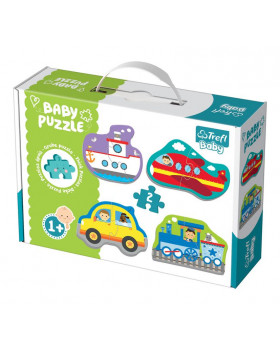 Baby puzzle-Mijloace de transport (1+)