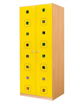 Uși 6 - MDF - pătrat - galben
