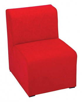 Canapea simplă-roșu