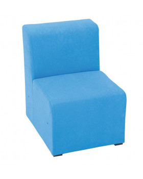 Canapea simplă-albastru deschis