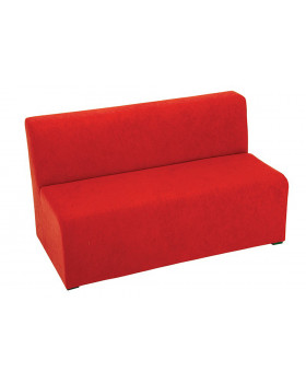 Canapea triplă-roșu