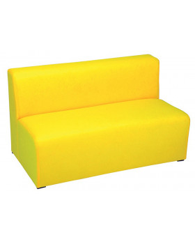 Canapea triplă-galben