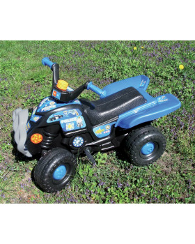 ATV- albastră de poliție
