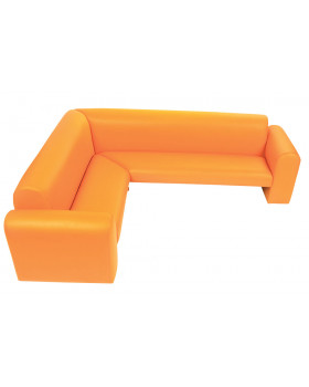 Canapea de colț “Exclusive“-portocaliu