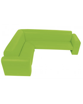 Canapea de colț “Exclusive“ - verde