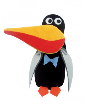 Huse vesele pentru cleanță-Pinguin (25 x 20 cm)