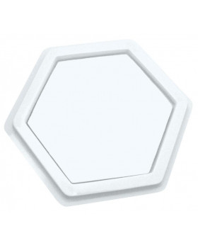 Tușieră de vopseaua pentru ștampilă - hexagonală (14 x 14 cm)