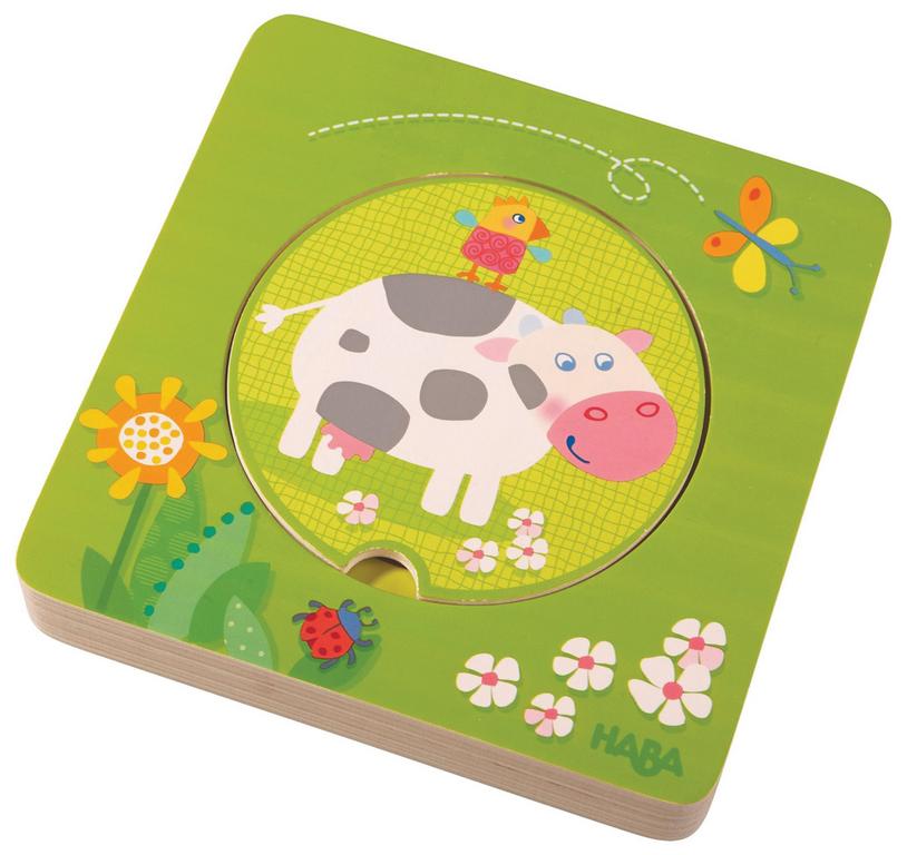 Puzzle stratificat - La fermă