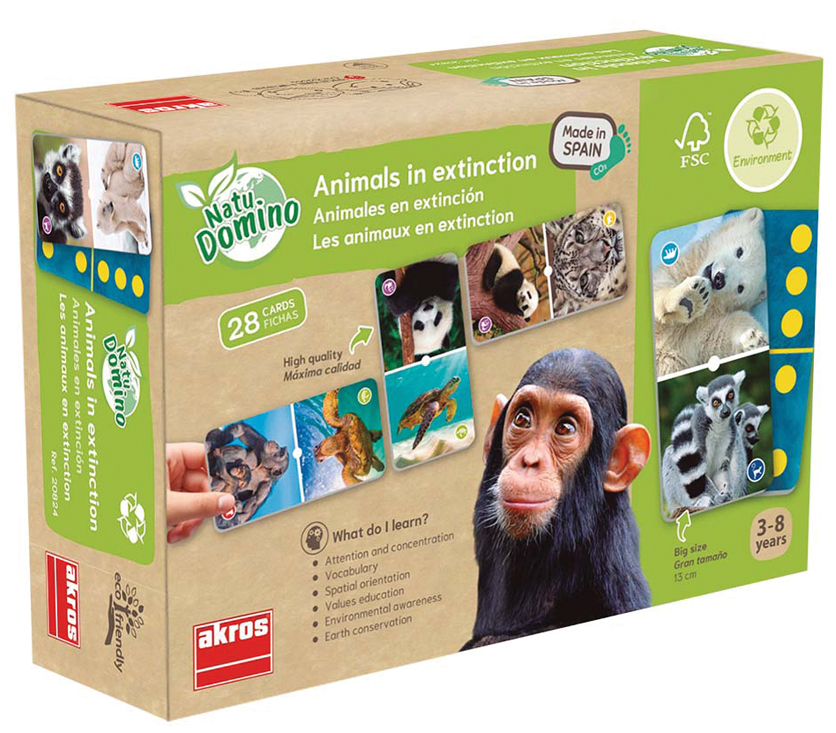 Domino natură – Specii pe cale de dispariție